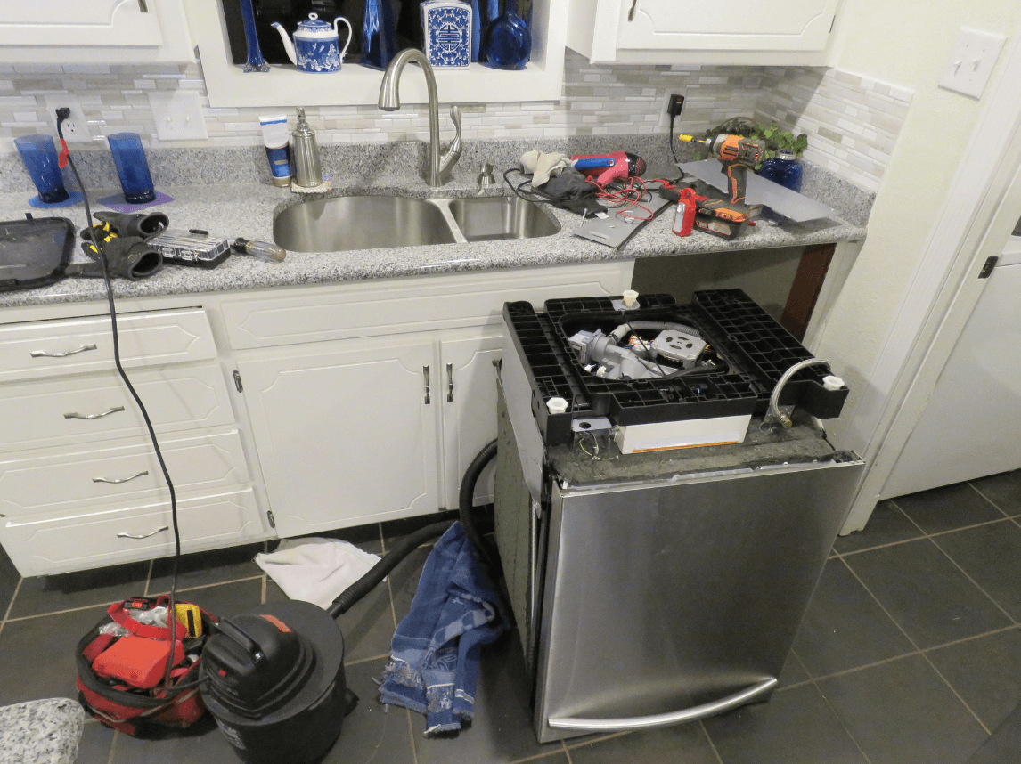 Residential dishwasher installation Abu Dhabi